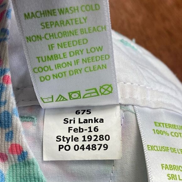 Lilly Pulitzer 5” Callahan Minty Fresh Shorts - Picture 7 of 16